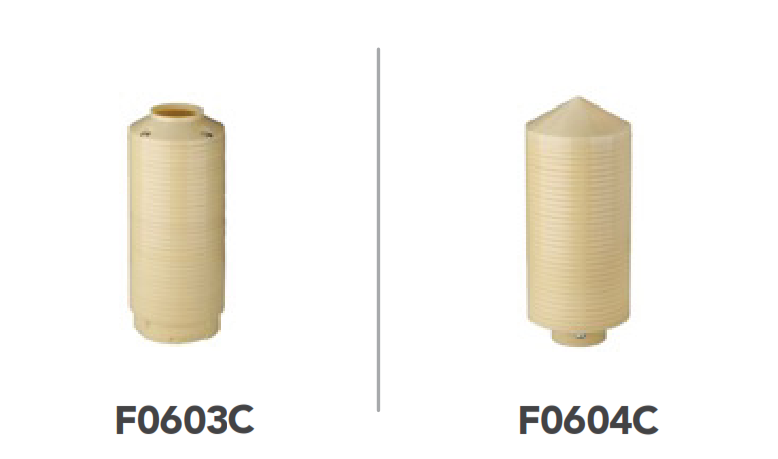 F0603C (Top) - F0604C (Bottom) - Bộ phân phối nước (Loại dài) gắn bồn lọc cổ 2.5